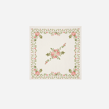 Rose Trellis Linen Napkin