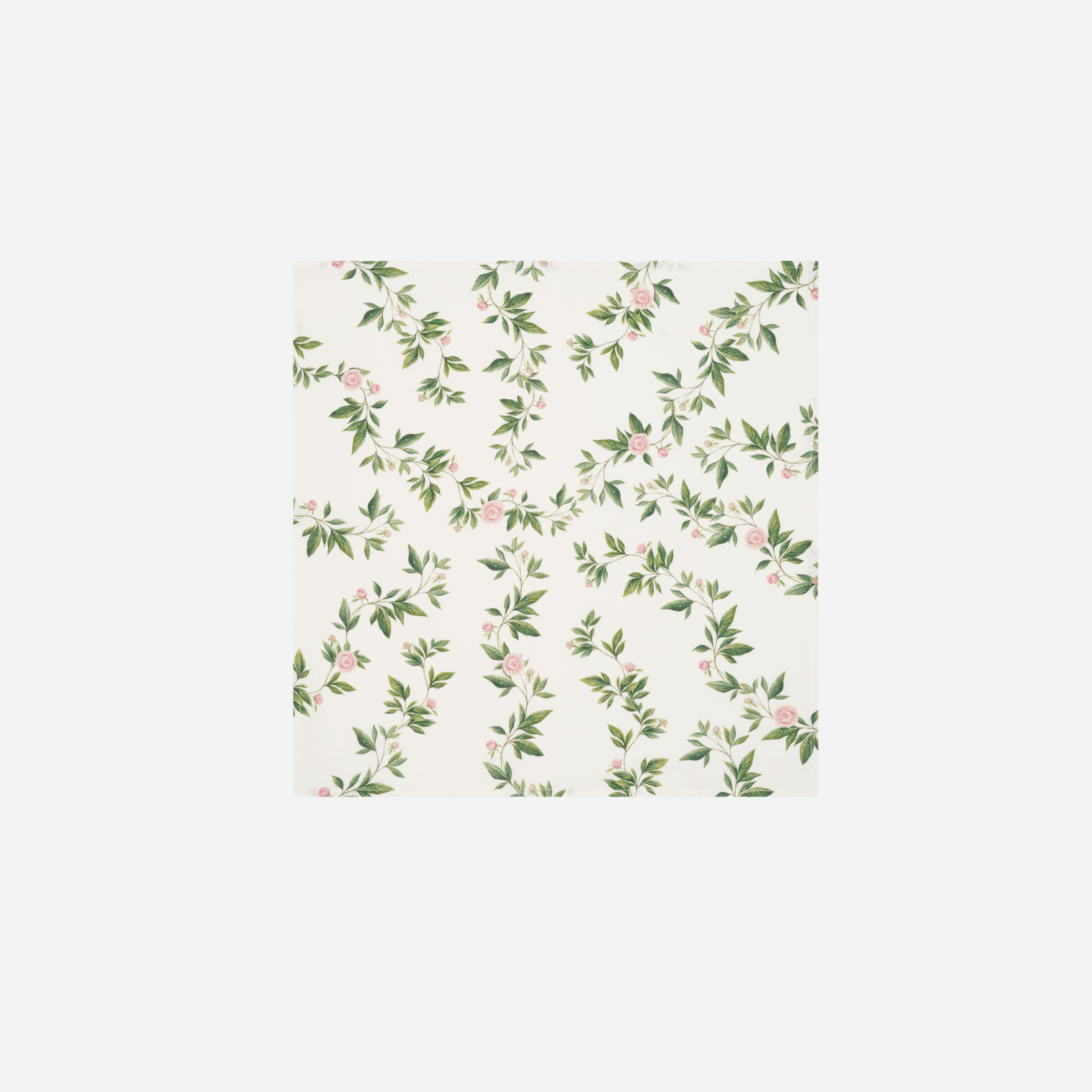 Trailing Peony Linen Napkin