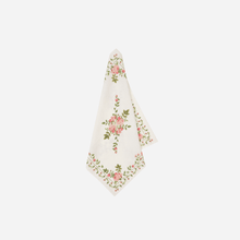 Load image into Gallery viewer, Rose Trellis Linen Napkin
