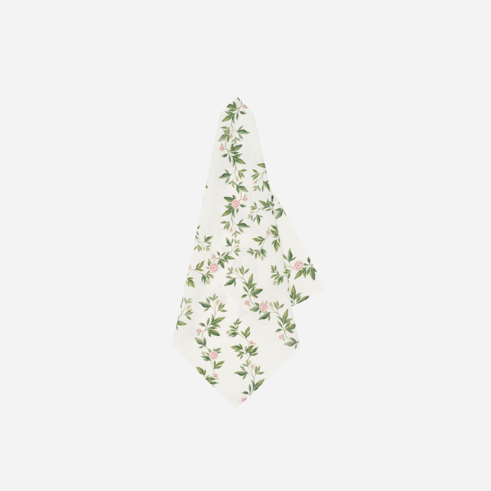 Trailing Peony Linen Napkin