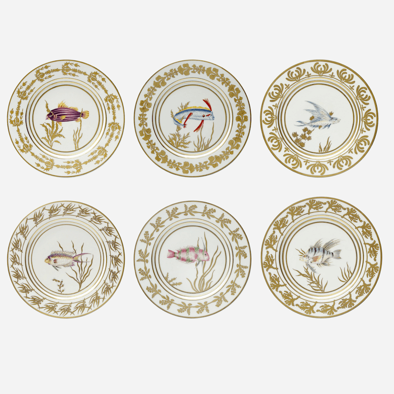 Or Des Mers Dinner Plate - Set of 6