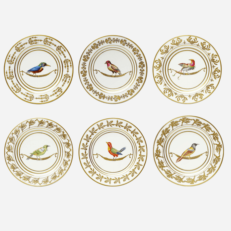 Or Des Airs Dinner Plate - Set of 6
