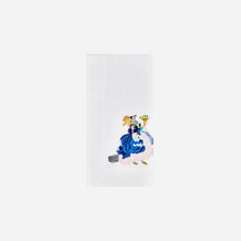 Load image into Gallery viewer, Animaux Hand-Embroidered Dinner Napkin - Set of 4
