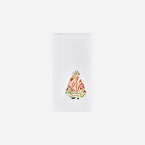 Animaux Hand-Embroidered Dinner Napkin - Set of 4