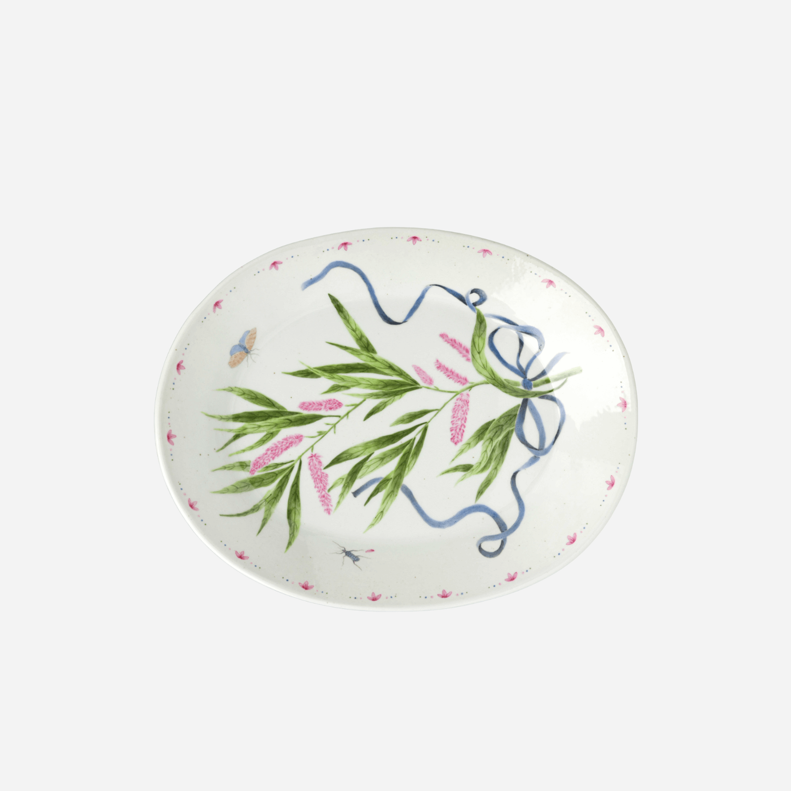 Botanical Tressé Small Serving Platter