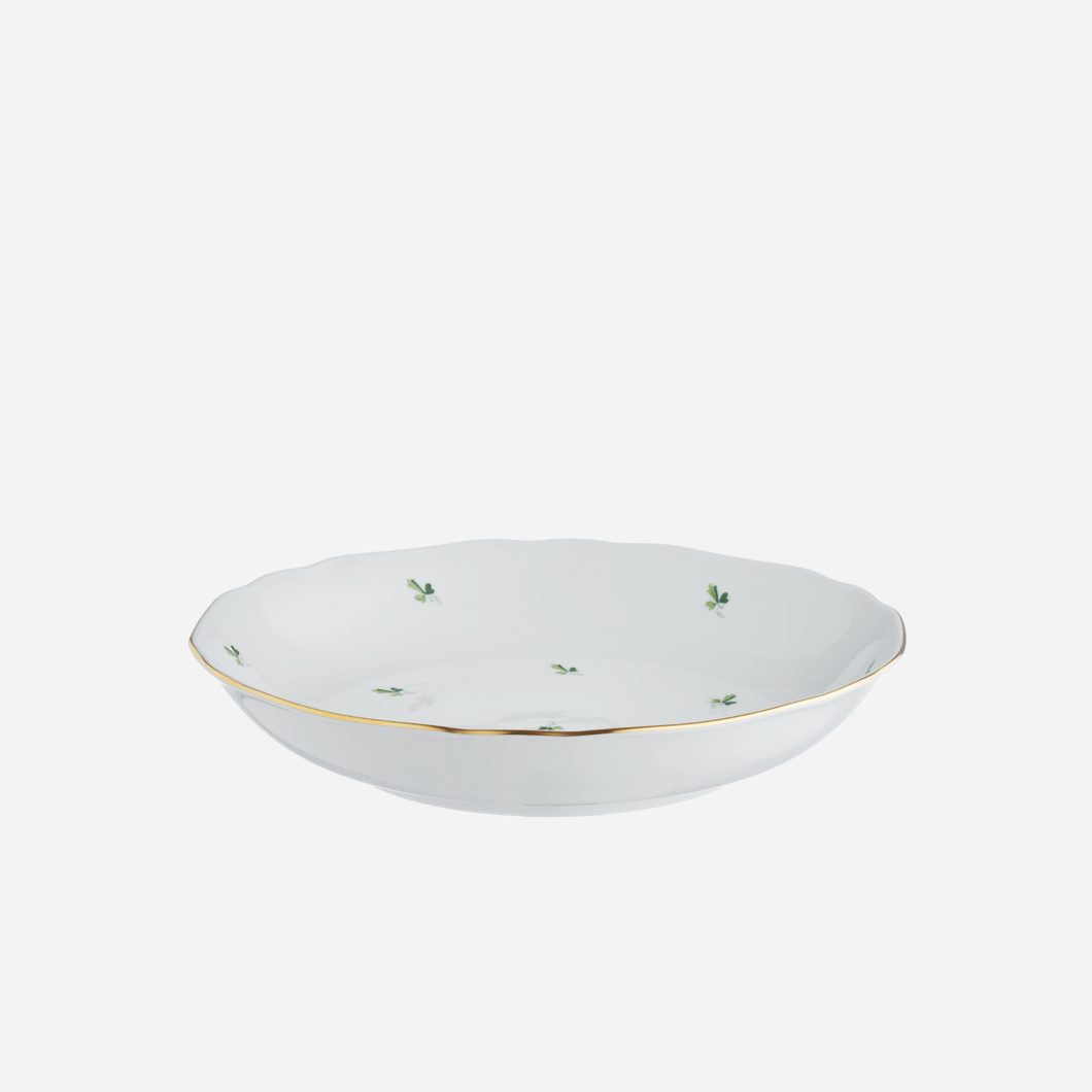 Grape Leaves Serving Bowl