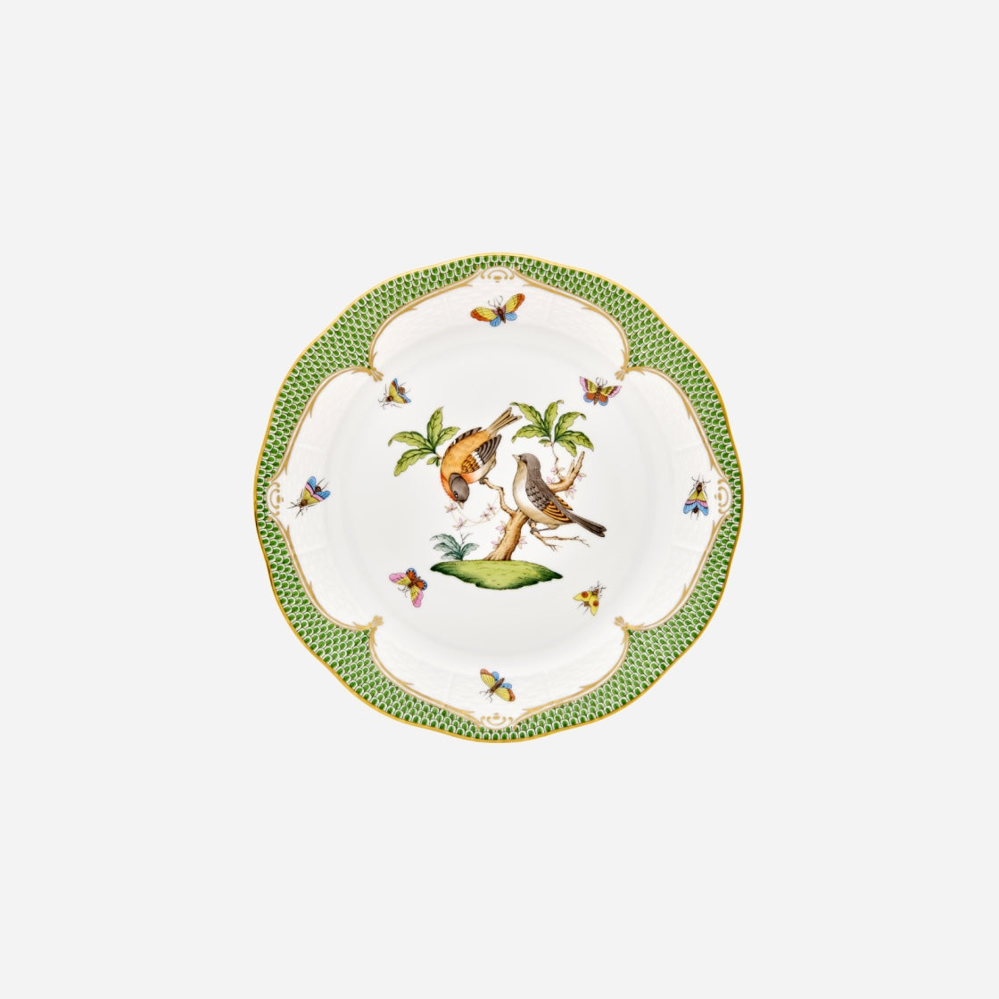 Rothschild Bird Fish Scale Dinner Plate - Set of 6