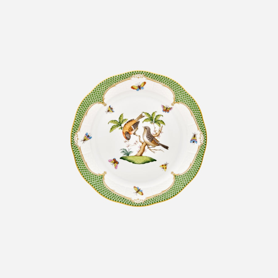 Herend Rothschild Bird Fish Scale Dinner Plate - Set of 6