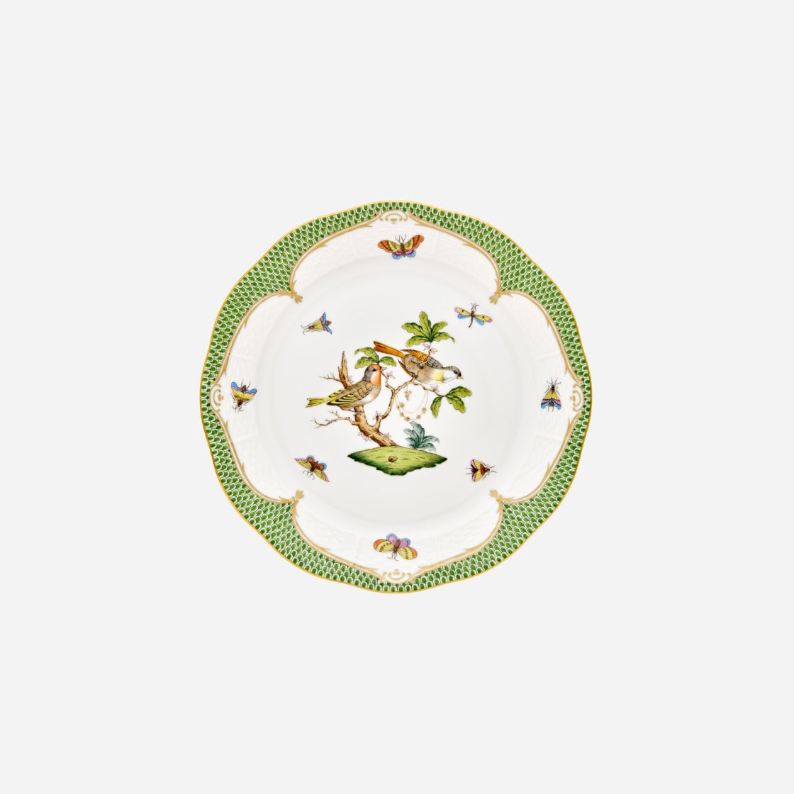 Rothschild Bird Fish Scale Dinner Plate - Set of 6