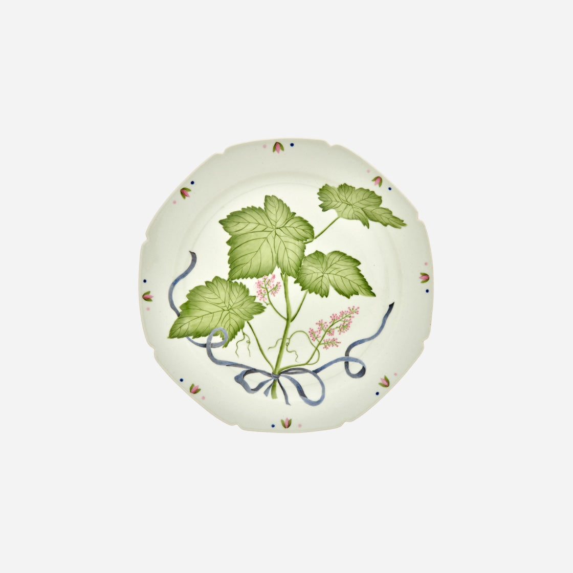 Botanical Tressé Dinner Plate - Set of 8