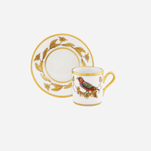 Load image into Gallery viewer, Volière Espresso Cup &amp; Saucer - Perroquet Nestor
