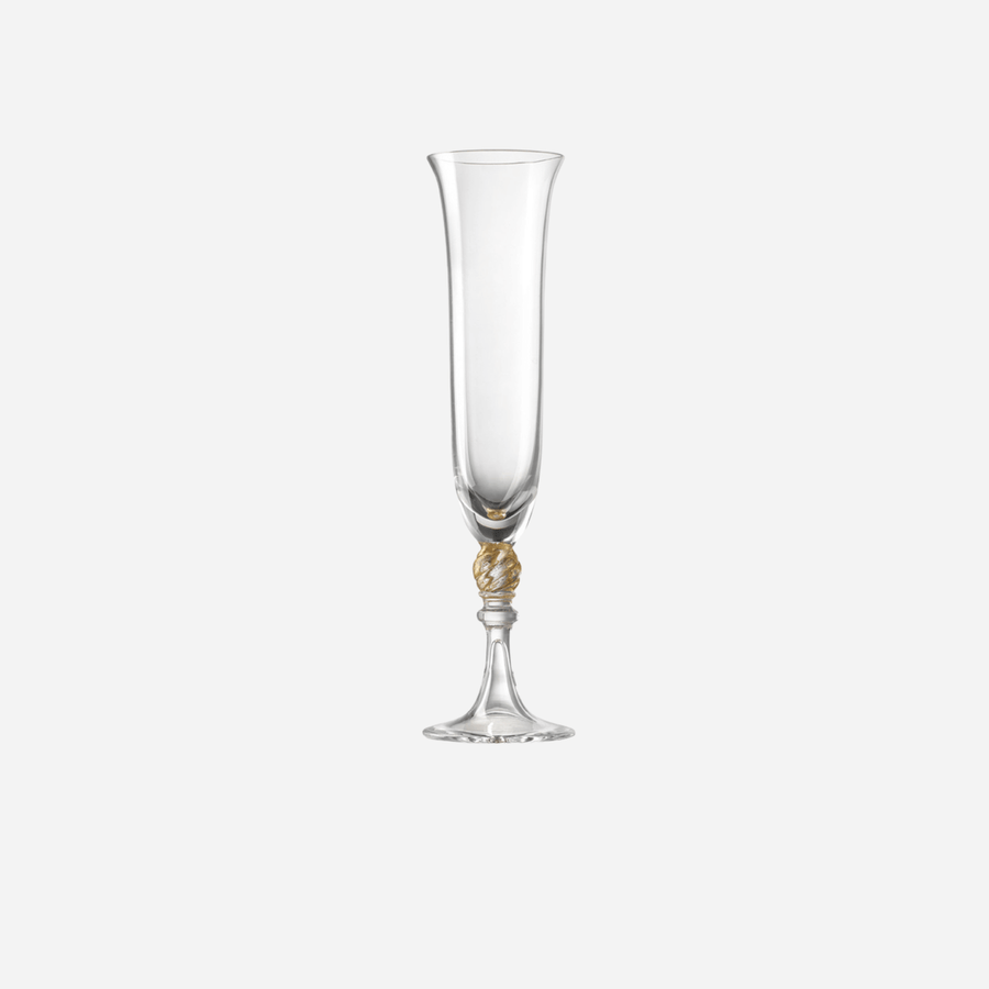 Nason Moretti Saturn Champagne Flute