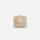 Shell Napkin Ring - Set of 4