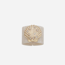Shell Napkin Ring - Set of 4