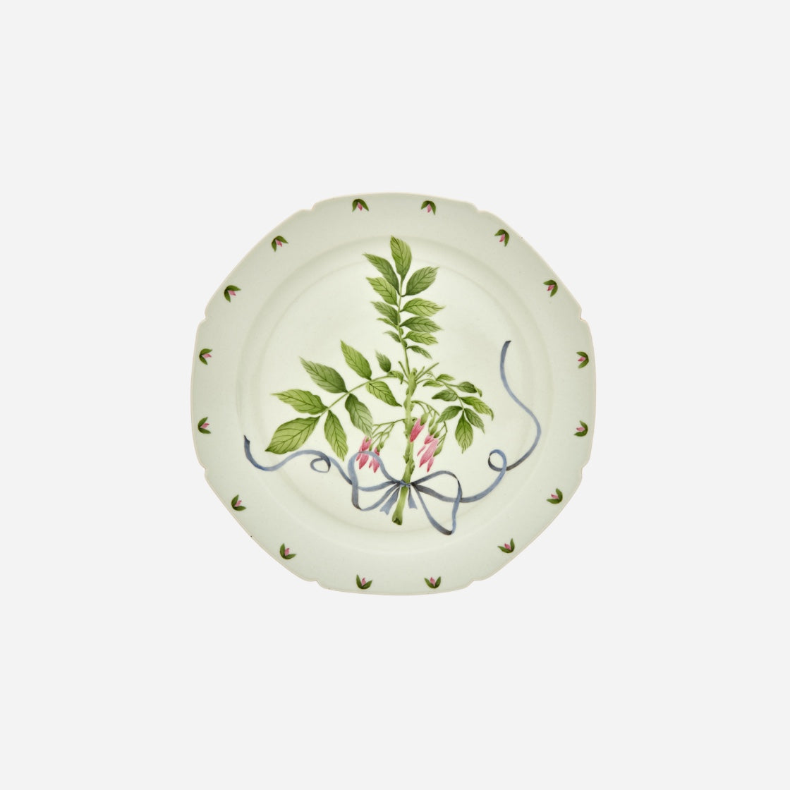 Botanical Tressé Dinner Plate - Set of 8