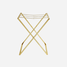 Load image into Gallery viewer, Brass Butler Tray Stand
