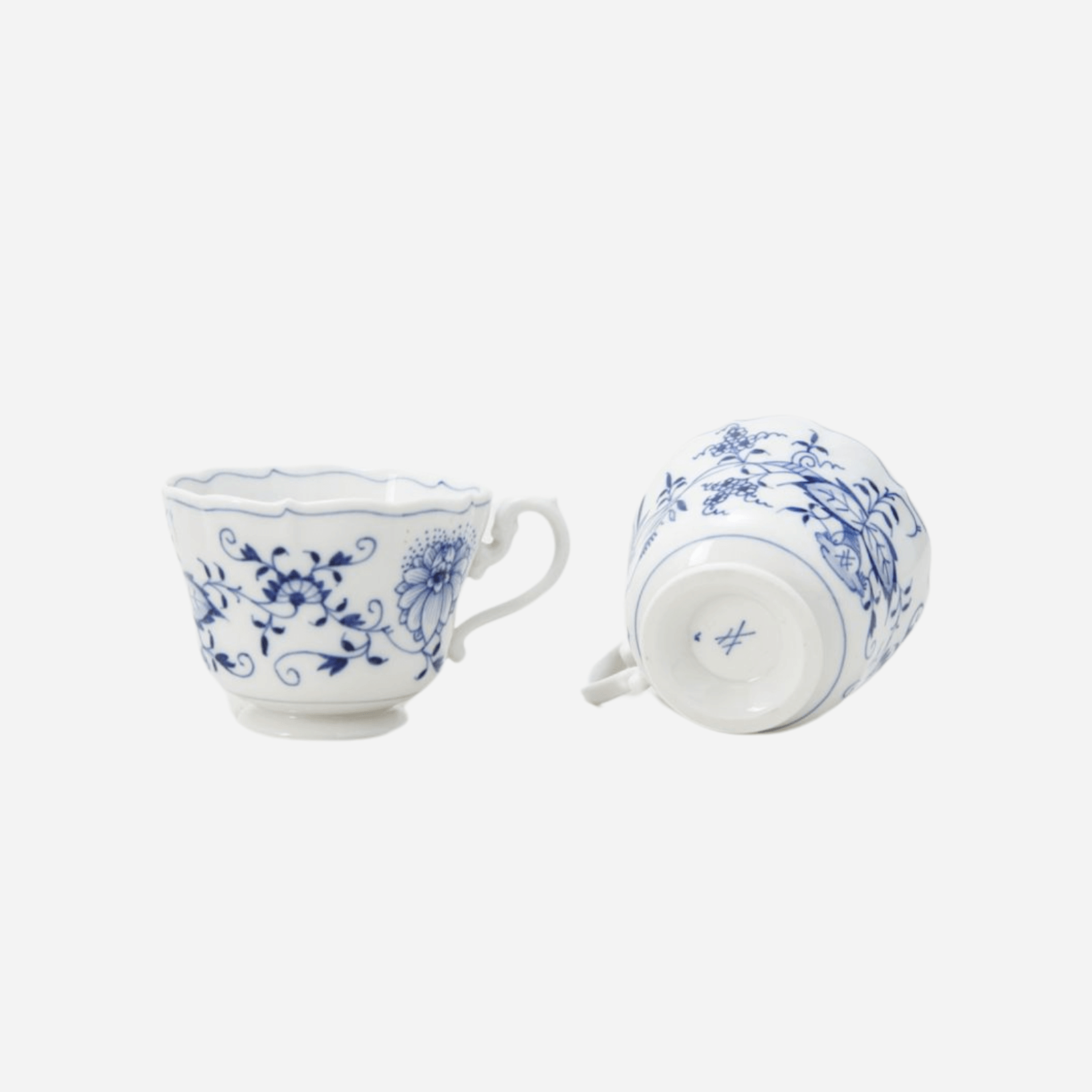 食器 Meissen, antique Bonadea | Antiques & Vintage | Antique Meissen Blue Onion Teacup