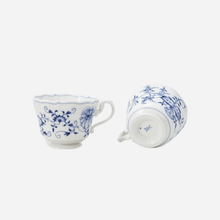 Antique Meissen Blue Onion Teacup & Saucer - Set of 6