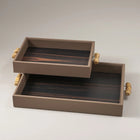 Bamboo Root Living Large Tray