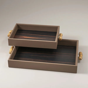 Bamboo Root Living Large Tray