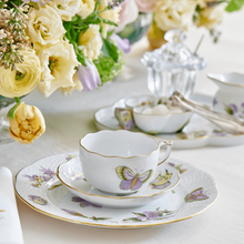 Load image into Gallery viewer, Royal Garden Butterfly Teacup &amp; Saucer
