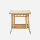 A Vintage Rattan Side Table