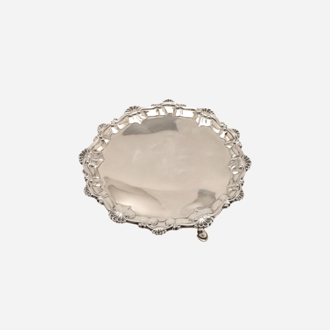 Antique Silver Salver