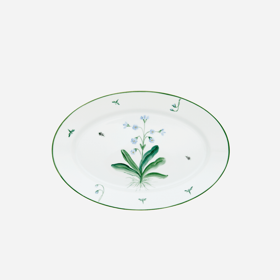 Marie Daâge Botanique Primrose Oval Platter Large