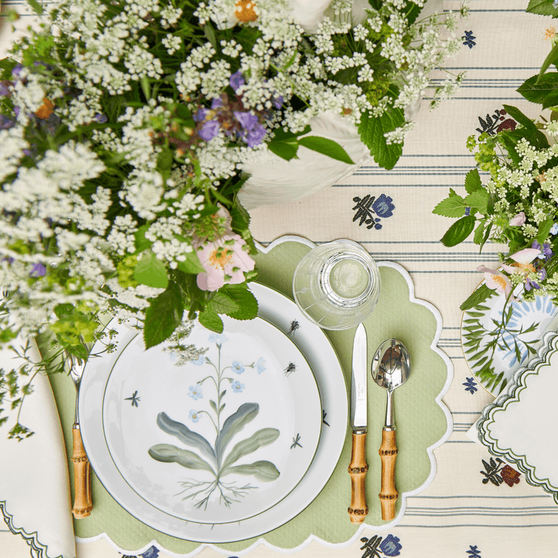 Botanique Primrose Oval Platter Large