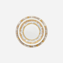 Load image into Gallery viewer, Parure Dinner Plate Blush &amp; Aqua
