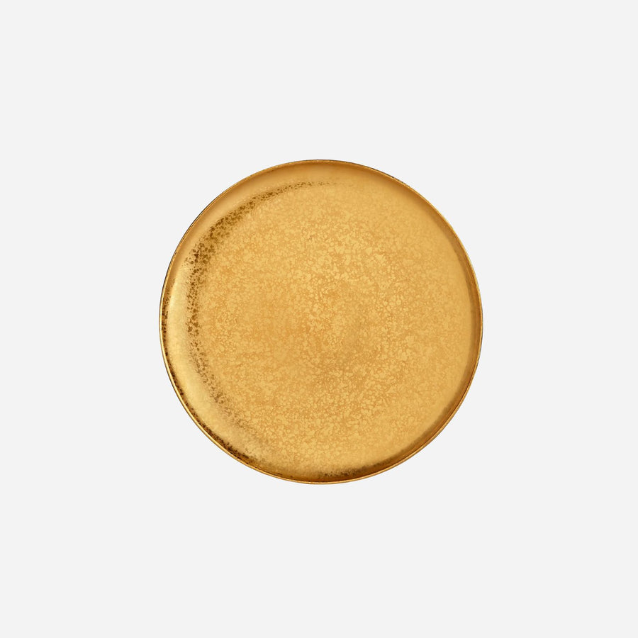 L'Objet Alchimie Gold Charger Plate