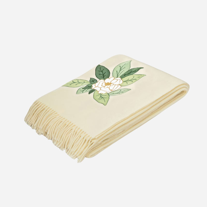 Camelia Wool Throw