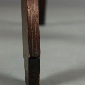 An Edwardian Rosewood & Marquetry Easel