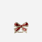 Bow Place Card Holder Ruby - Set of 4