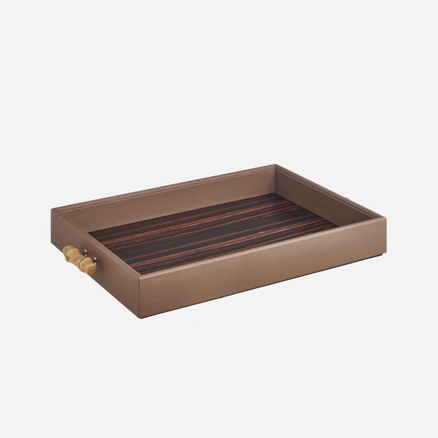 Lorenzi Milano Bamboo Root Living Large Tray