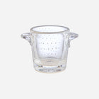 A Vintage Schneider Glass Ice Bucket