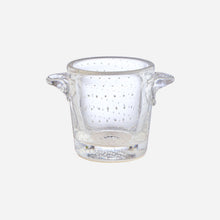 A Vintage Schneider Glass Ice Bucket