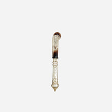 Load image into Gallery viewer, Caviar Spreader with Antique Silver Handle
