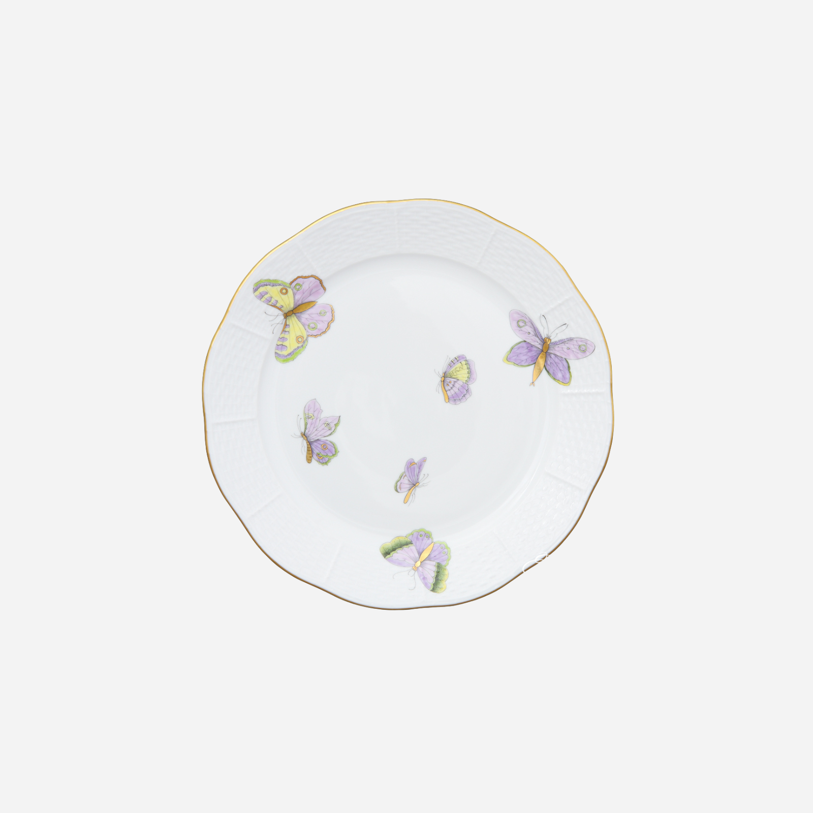 T&S Royal Garden Butterfly Dinner Plate