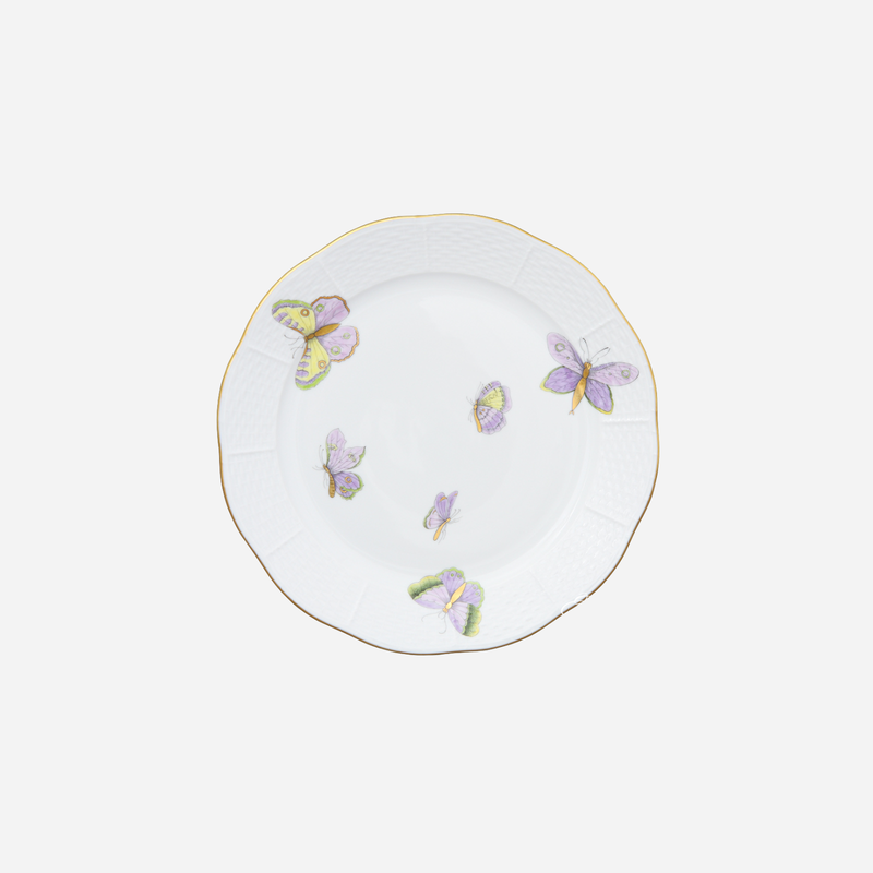 T&S Royal Garden Butterfly Dinner Plate