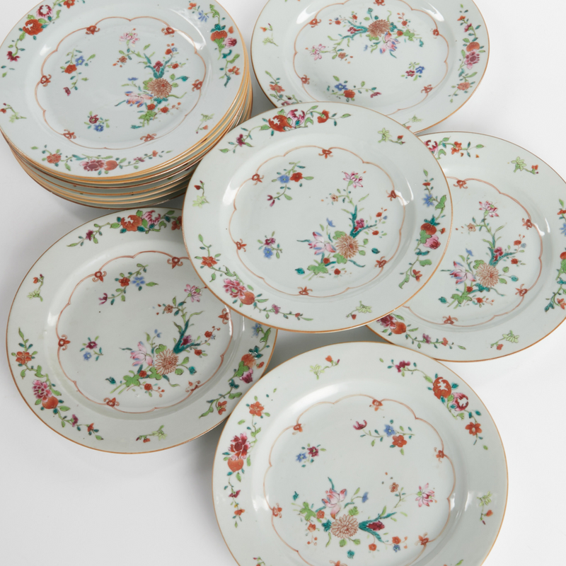 Qianlong Antique Plates - Set of 4