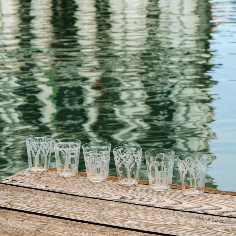 Giberto Venezia Palazzo Tumbler - Set of 6
