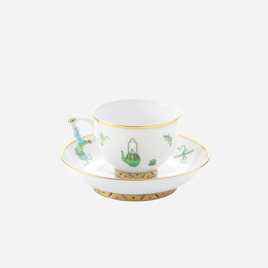 Herend Topkapi Espresso Cup & Saucer