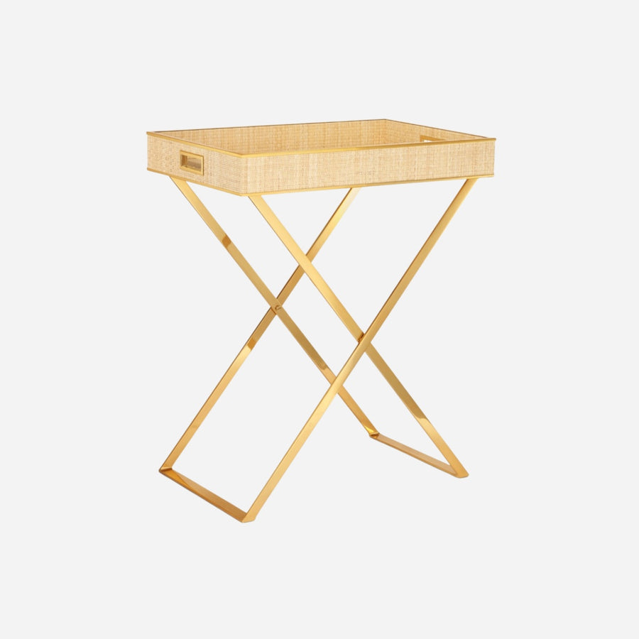 Aerin Brass Butler Tray Stand