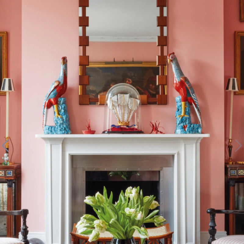 A Pair of Porcelain Pheasants