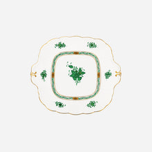 An Antique Herend Apponyi Green Coffee and Tea Service