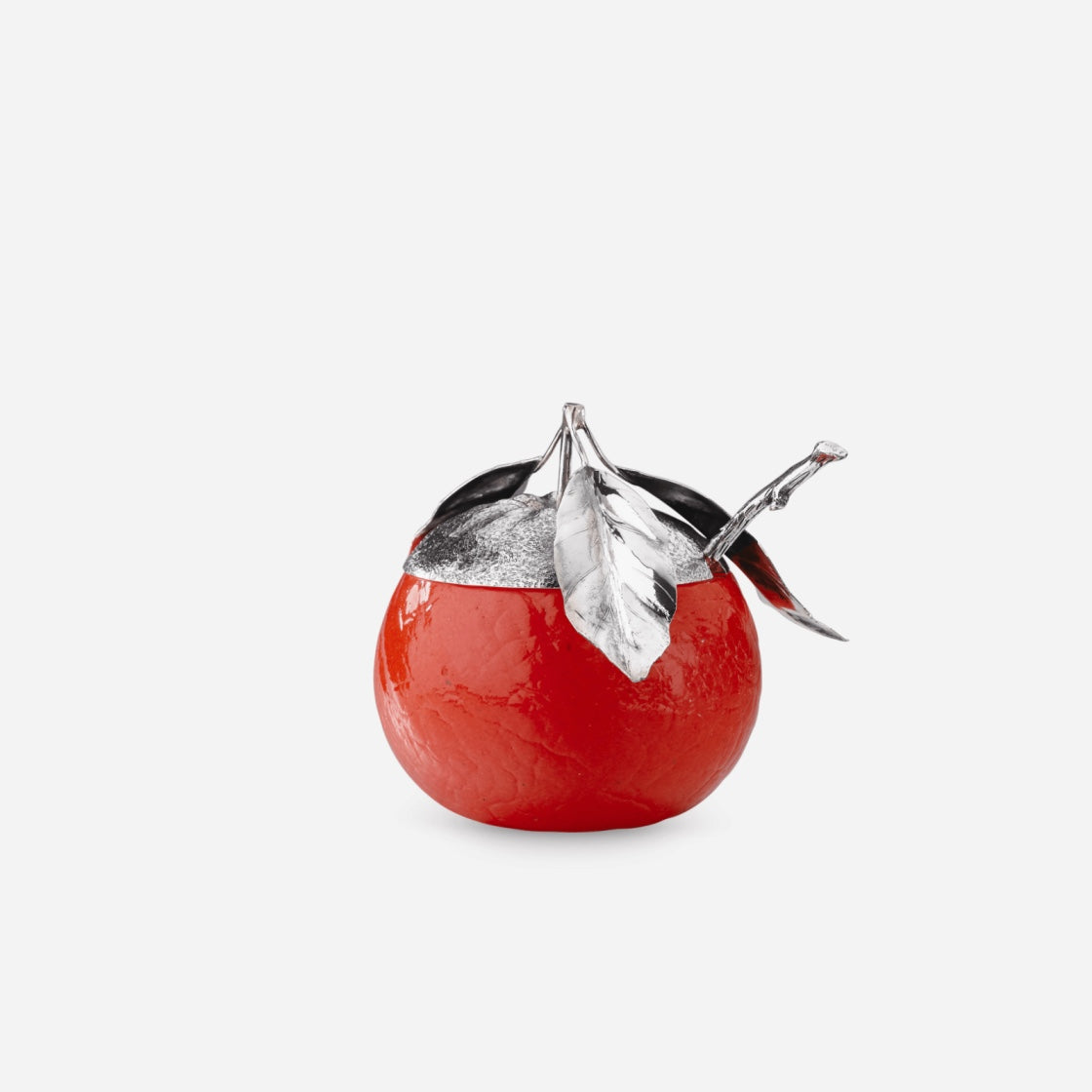 Murano Glass Orange Jam Jar
