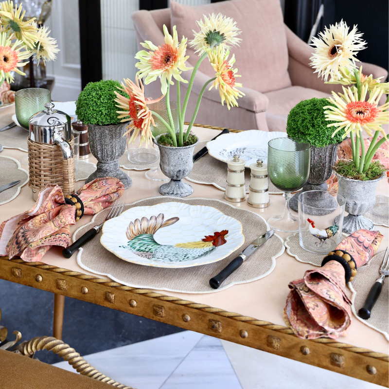 Plumes Dinner Plates - Set of 6