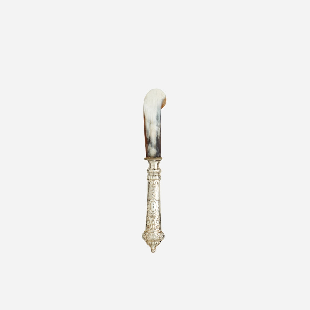 Caviar Spreader with Antique Silver Handle