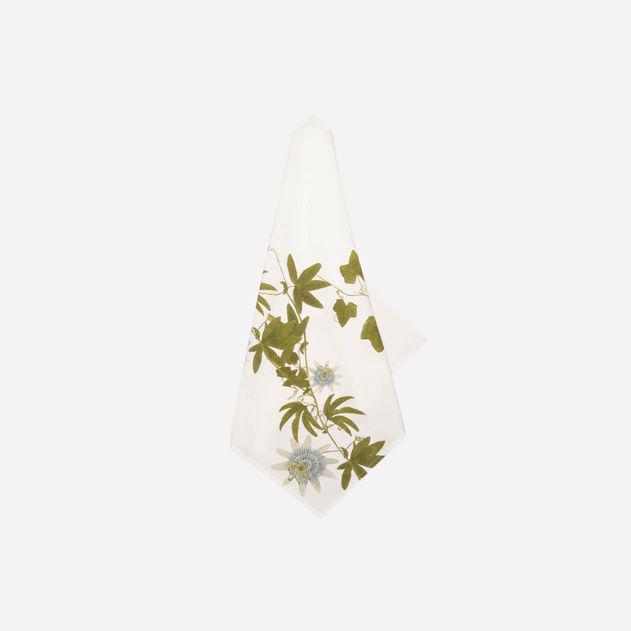 Summerill & Bishop Passiflora Linen Napkin